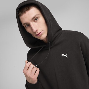 PUMA Sweatshirt 'Wardrobe Ess' in Zwart