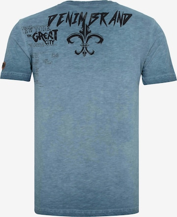 CIPO & BAXX T-Shirt 'Emblem' in Blau