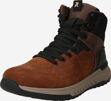 Rieker EVOLUTION Lace-Up Boots in Brown: front