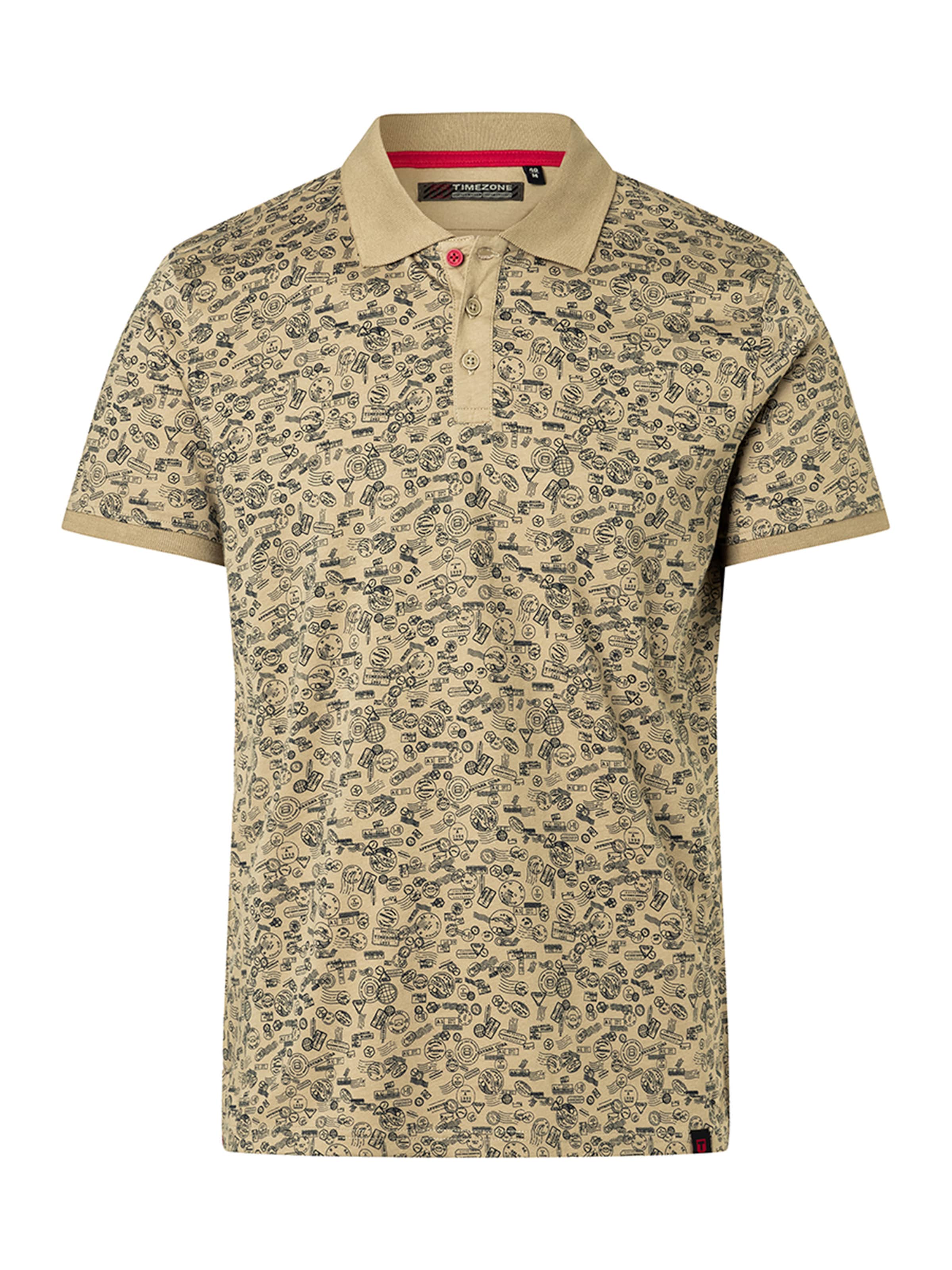 TIMEZONE Shirt 'Print' in Green: front