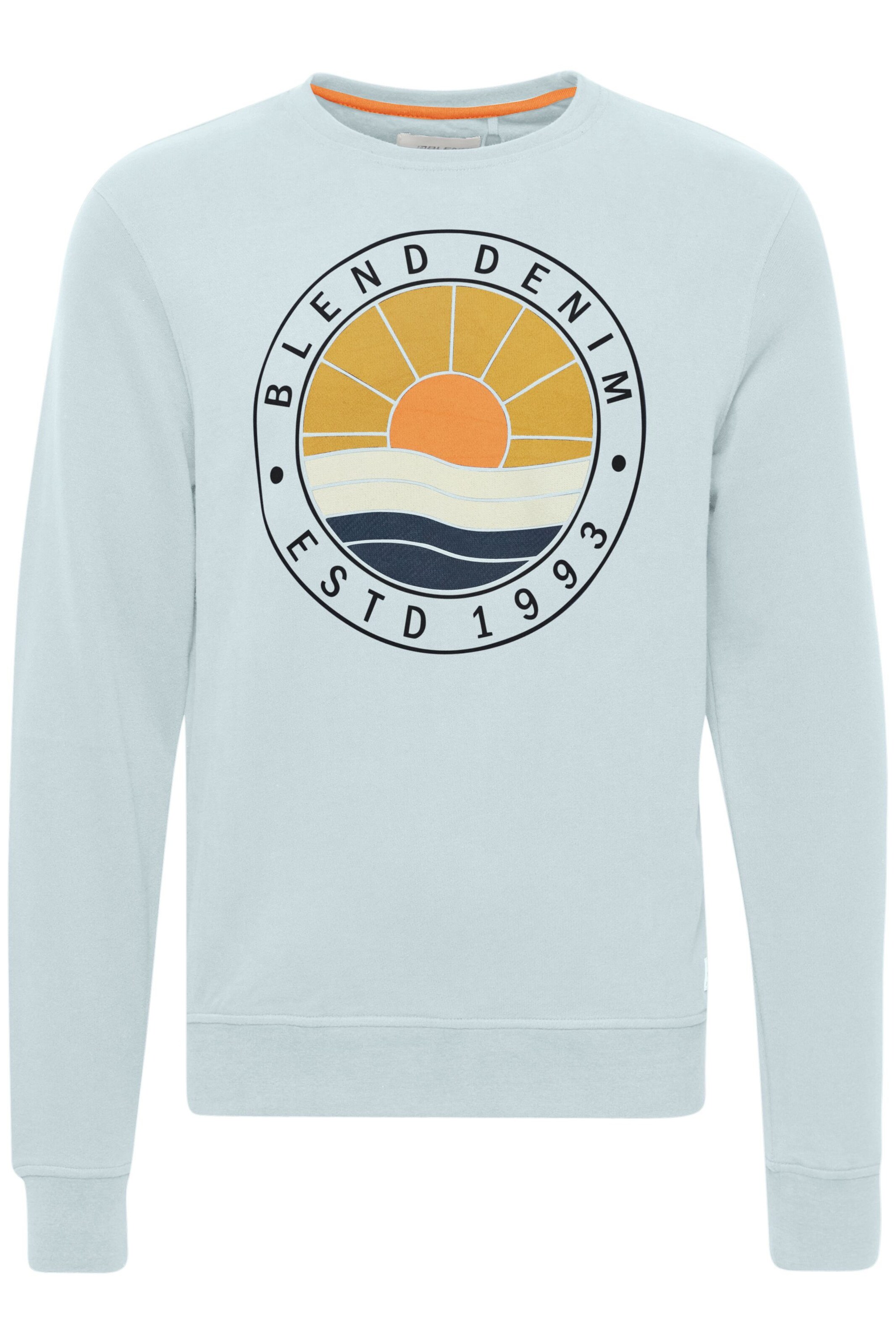 BLEND Sweatshirt in Blauw: voorkant