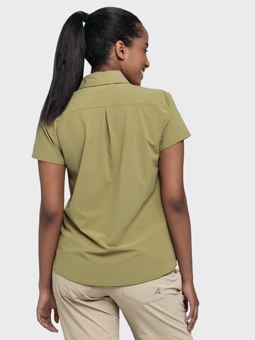 Schöffel Multifunctionele blouse ' Hiking Blouse Style Dooser WMS ' in Groen