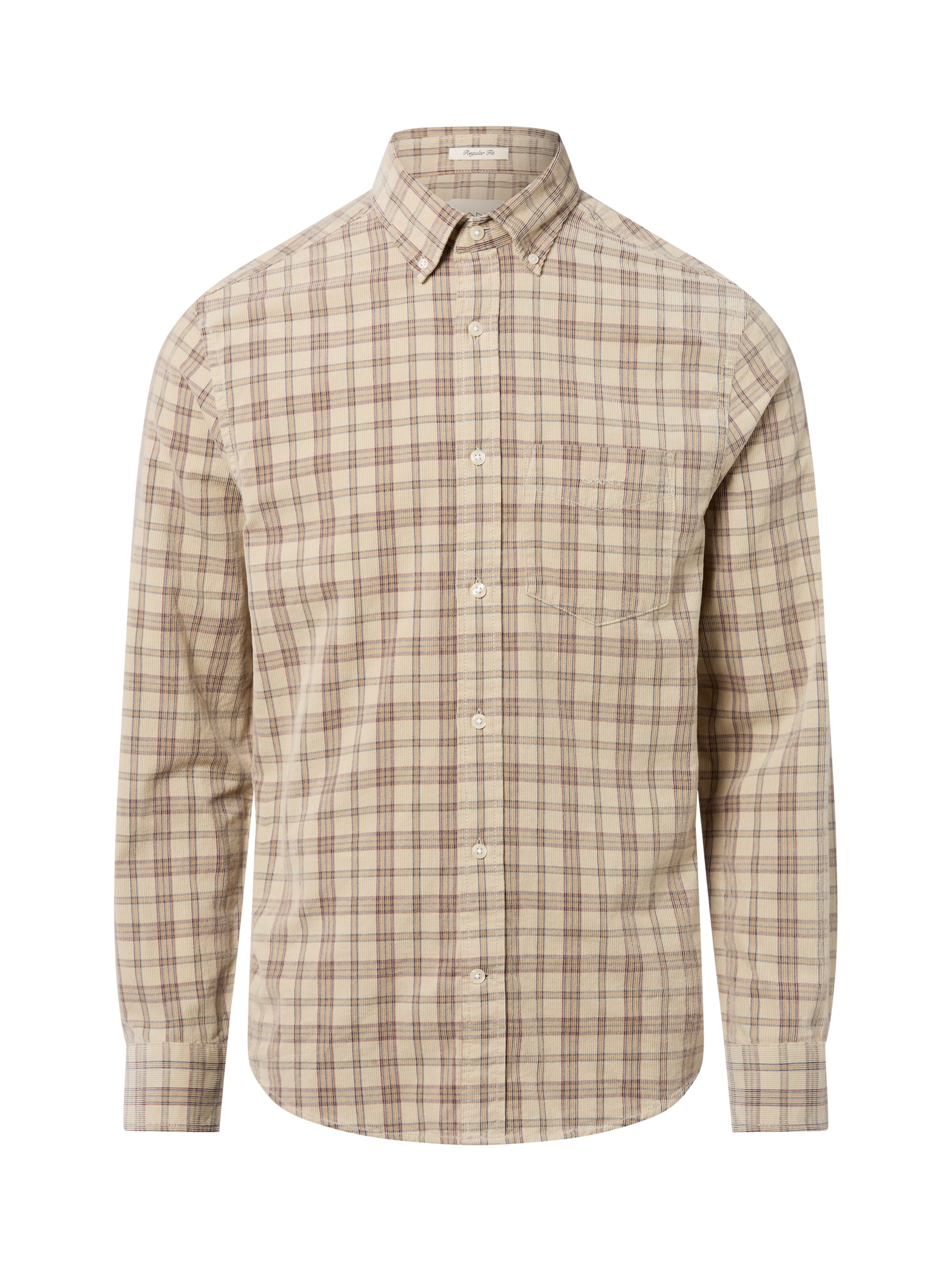 GANT Overhemd in de kleur Sand, Productweergave