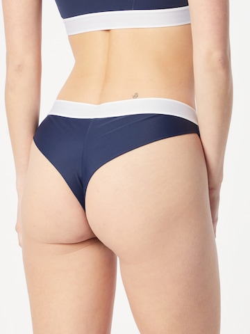 Tommy Jeans Dół bikini w kolorze niebieski