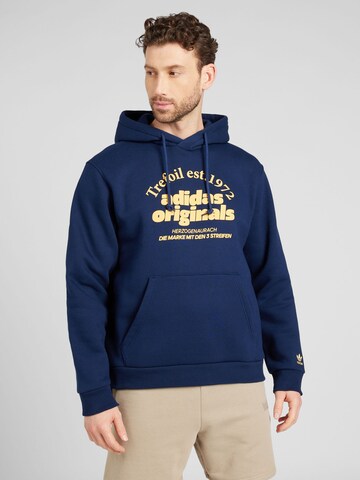 ADIDAS ORIGINALS Sweatshirt 'GRF' in Blauw: voorkant