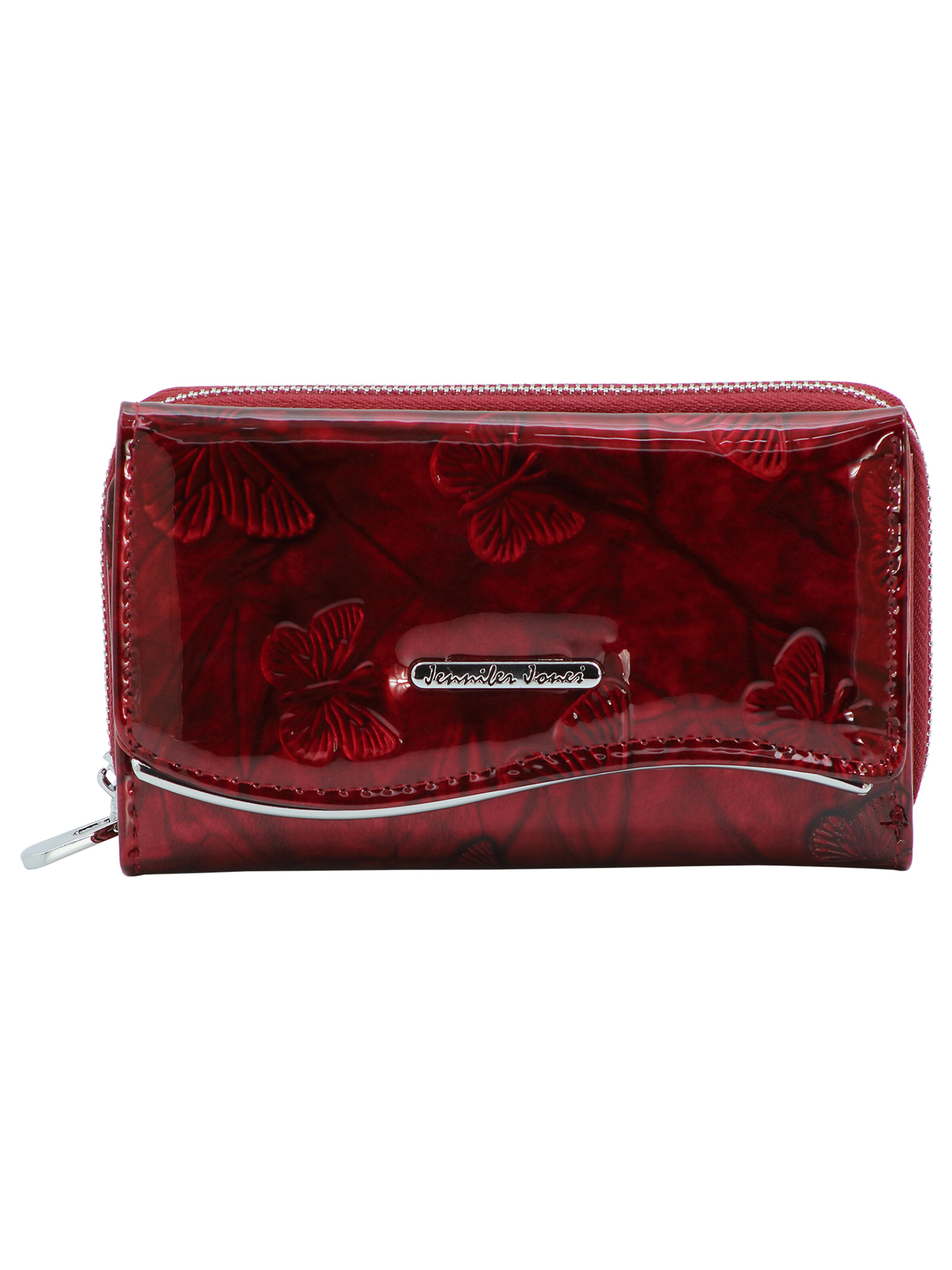 Jennifer Jones Wallet in Red: front