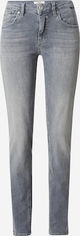 Mavi Tapered Jeans in Grey: front