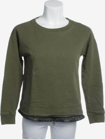 MONCLER Sweatshirt & Zip-Up Hoodie in S in Green: front