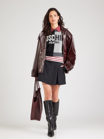 Moschino Jeans Kampsun, värv must