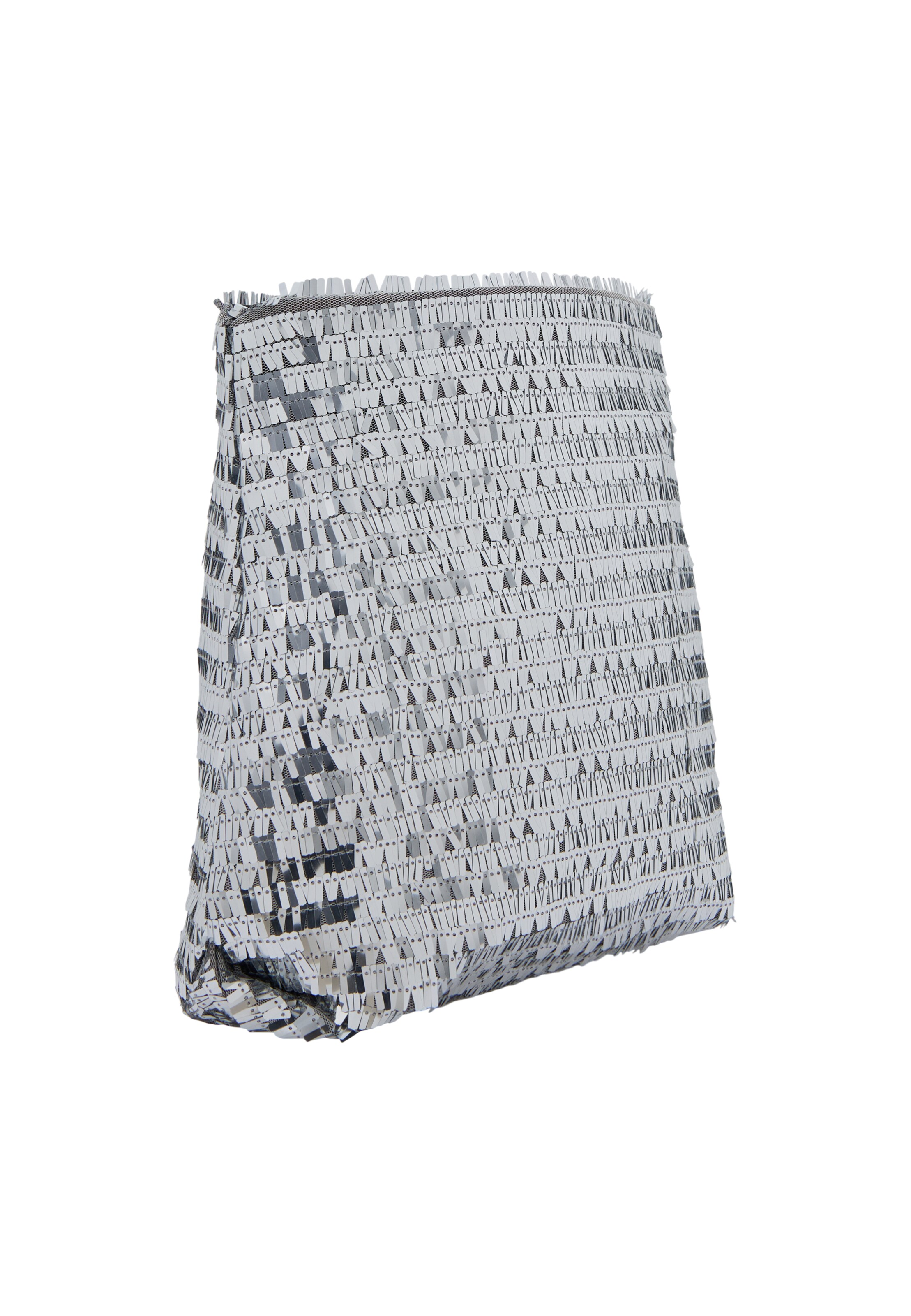 faina Clutch in Zilver