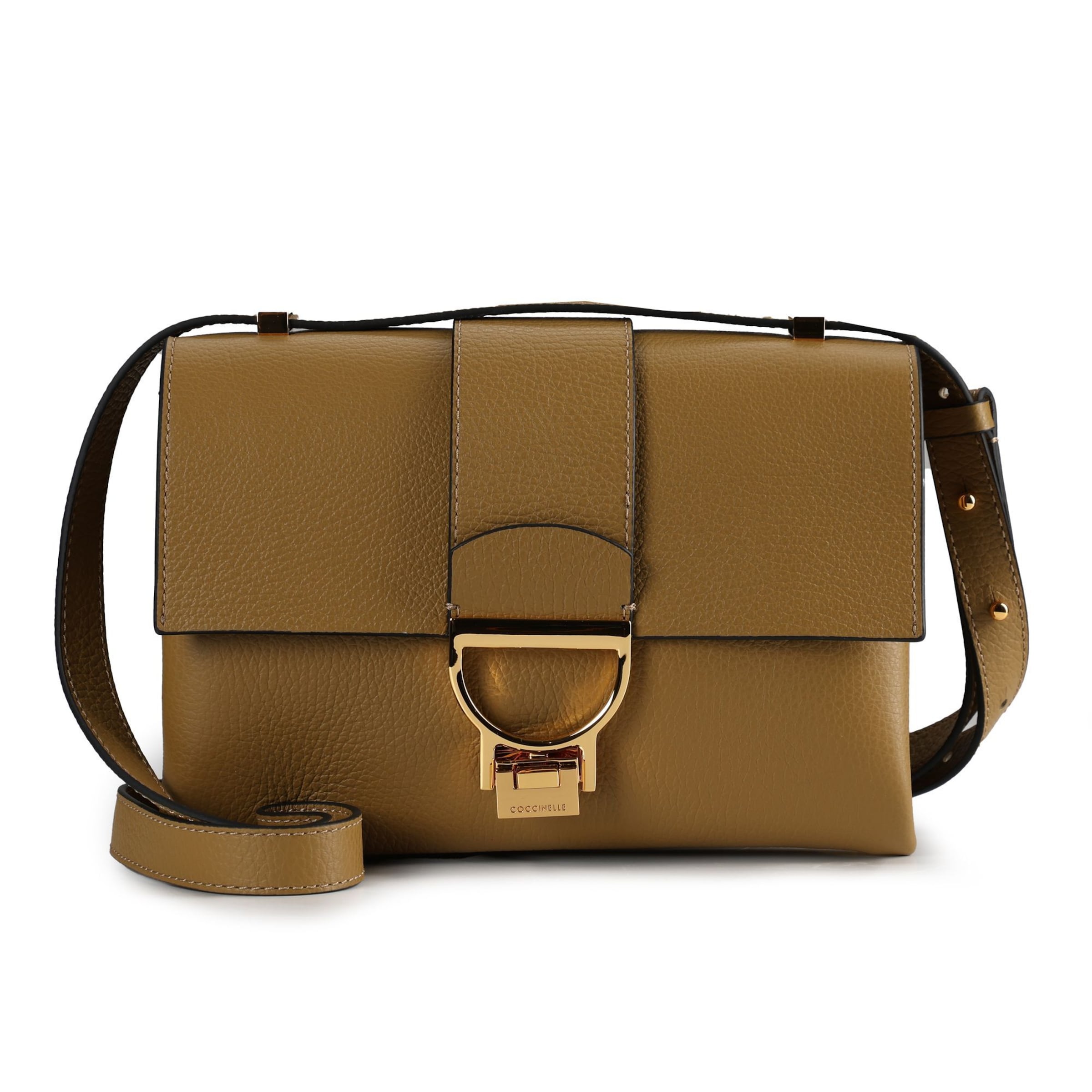 Coccinelle Schoudertas 'Arlettis' in Groen: voorkant