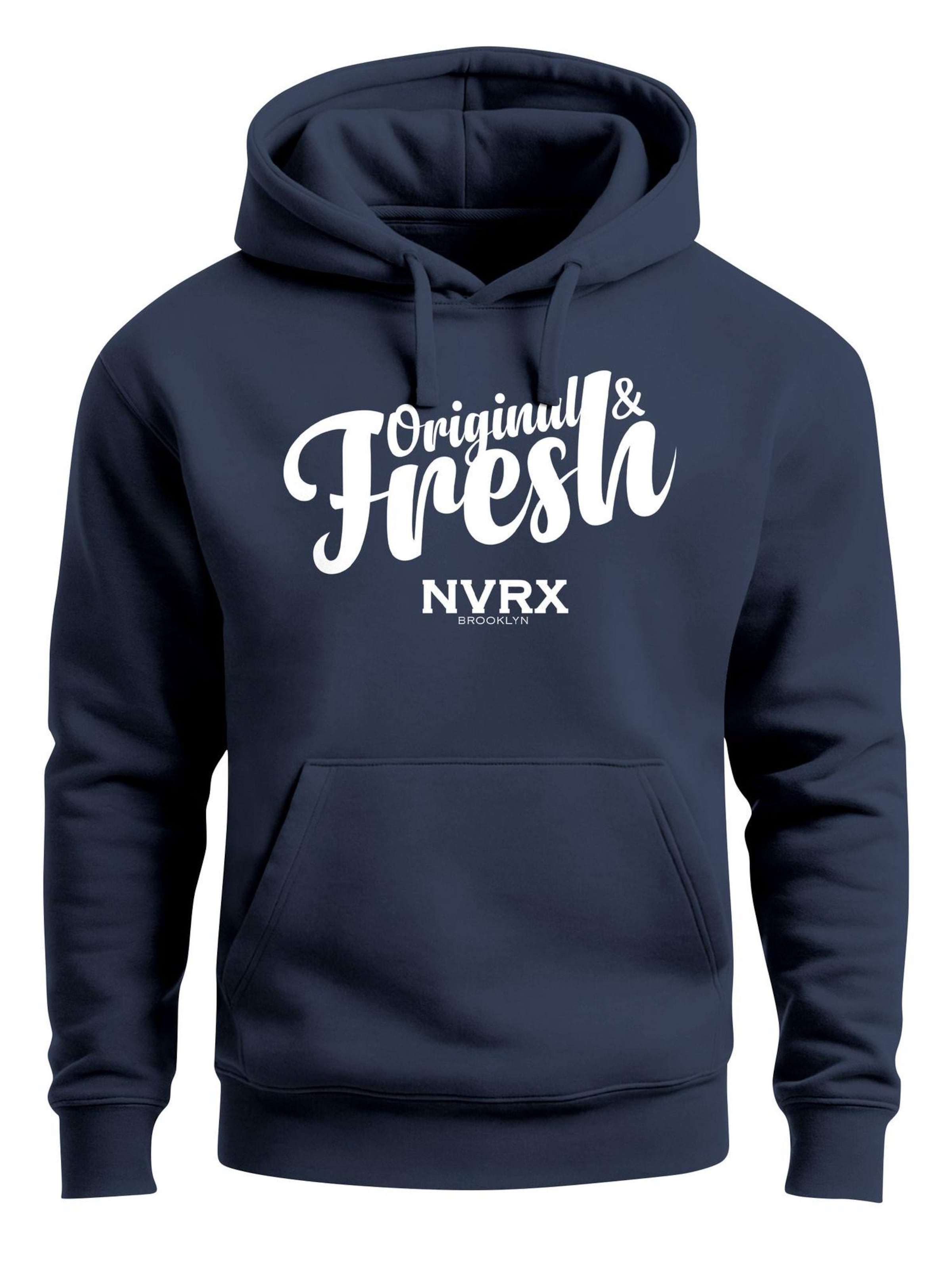 Neverless Sweatshirt 'Original' in Blue: front