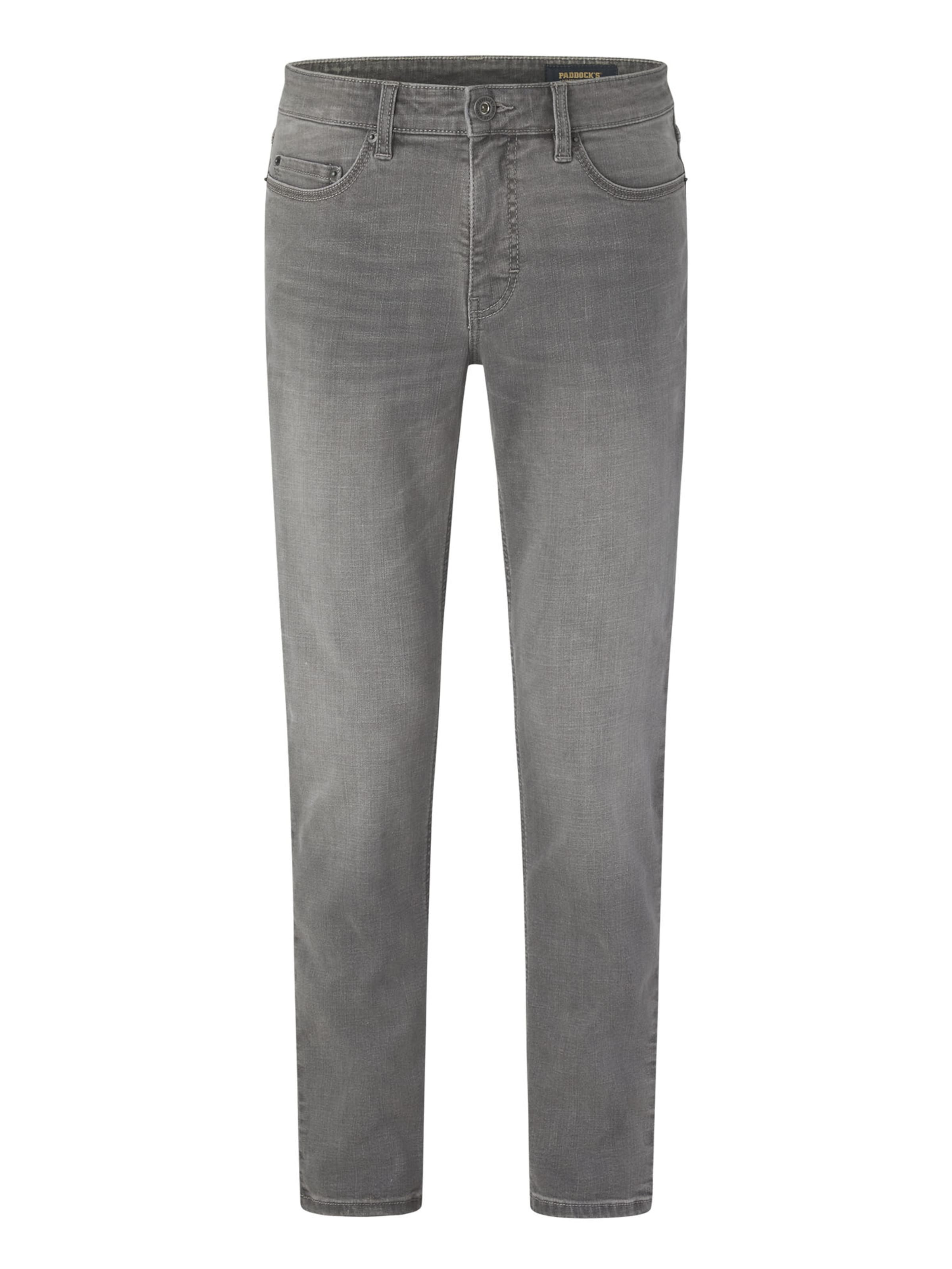 PADDOCKS Slimfit Jeans in Grau: Vorderseite