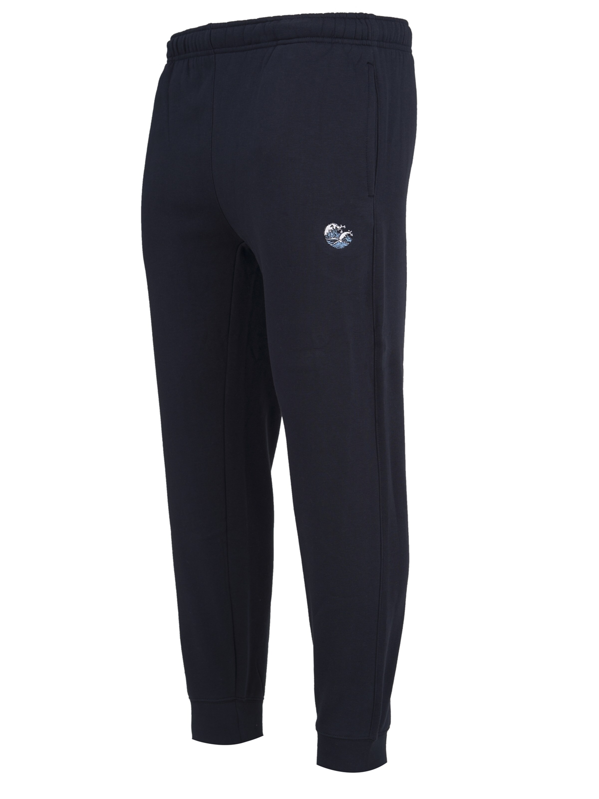 Mikon Tapered Hose 'Welle' in Blau: Vorderseite