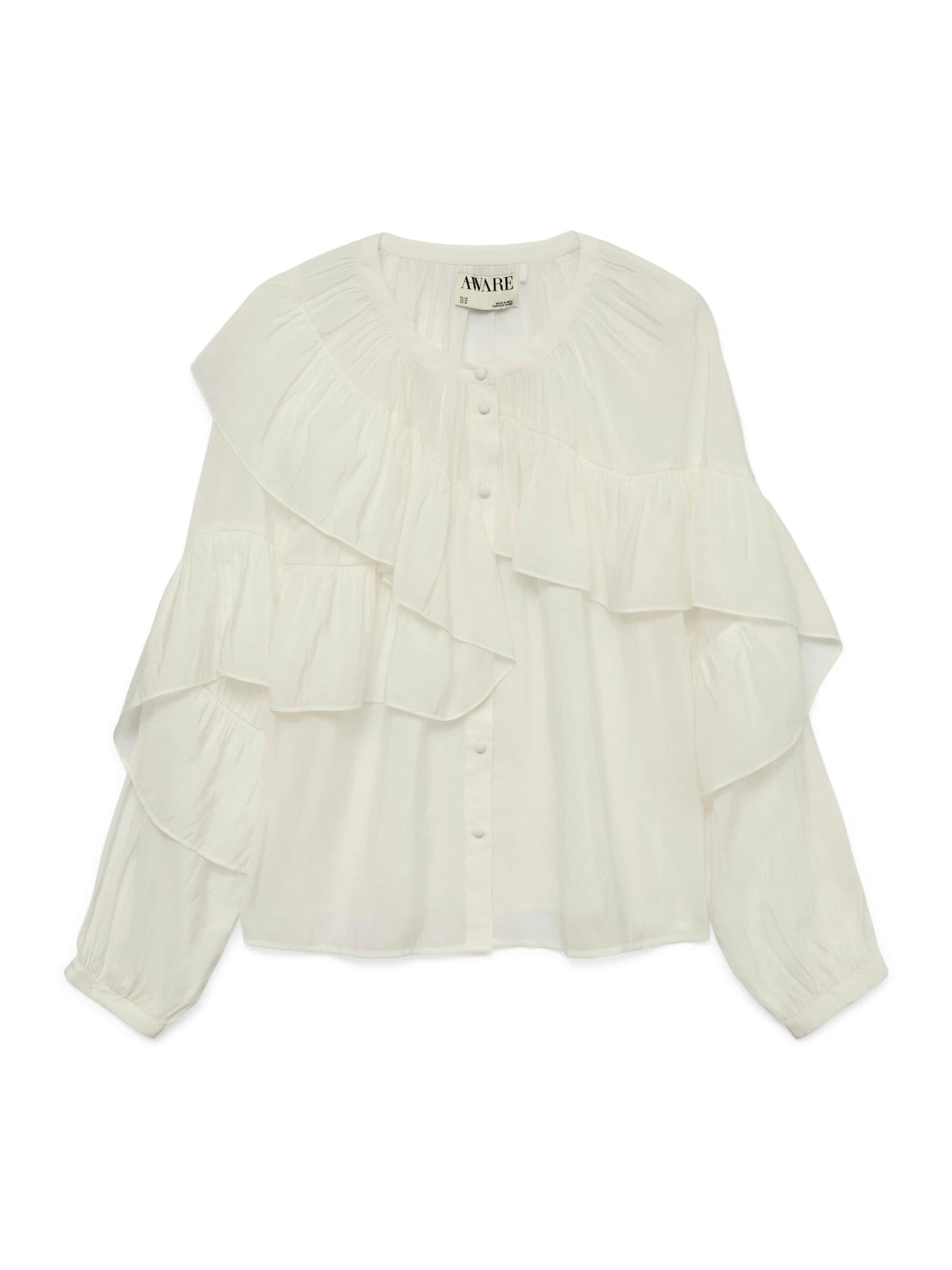 VERO MODA Blouse '10343764' in XL in de kleur Wit, Productweergave