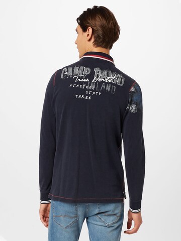 CAMP DAVID Shirt in Blauw