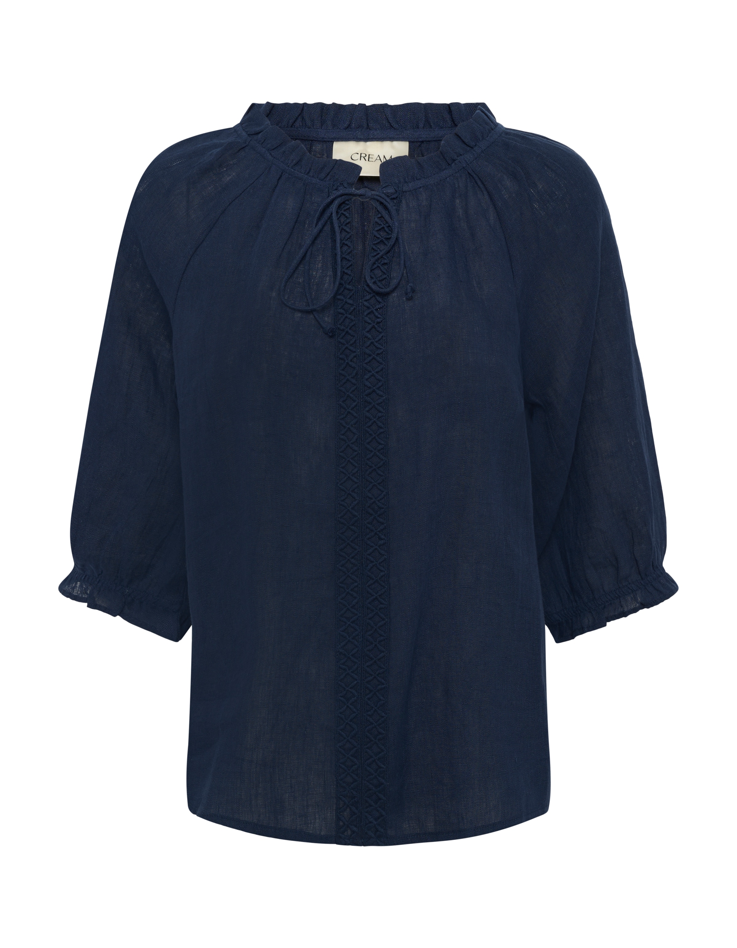 Cream Bluse 'Bellis' i blå: forside