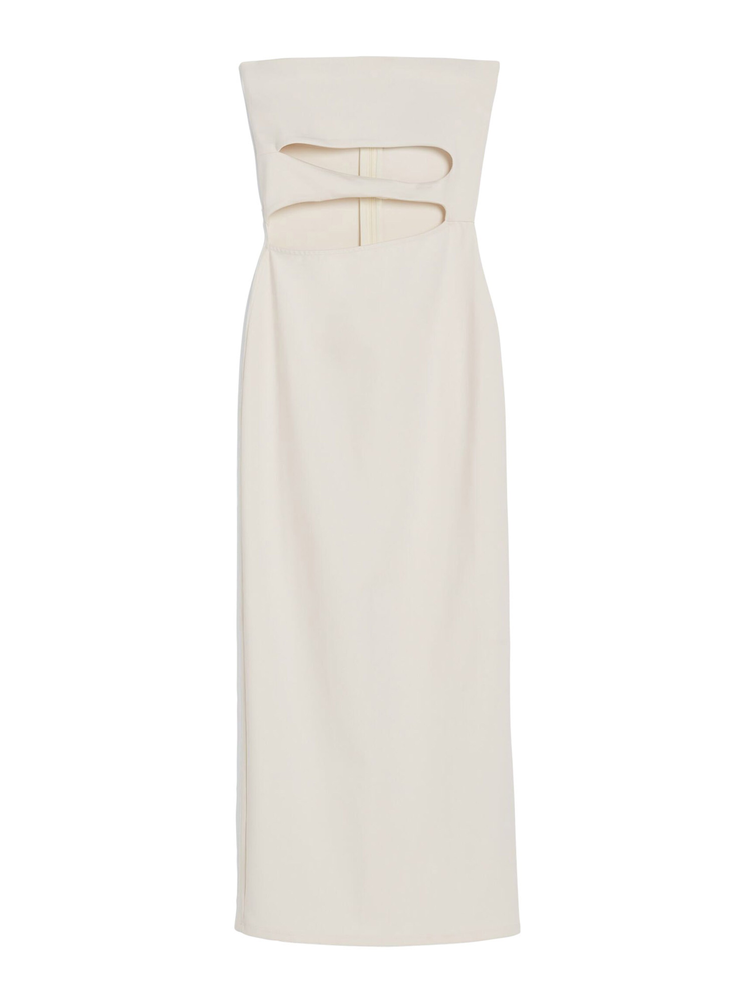 Bershka Šaty - Béžová: predná strana