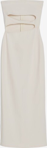 Bershka Jurk in Beige: voorkant