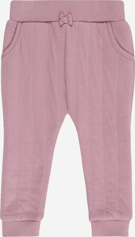 STACCATO - Tapered Pantalón en lila: frente