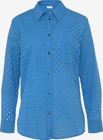 LASCANA Blouse in Blauw: voorkant