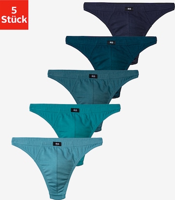 Slip di H.I.S in blu: frontale