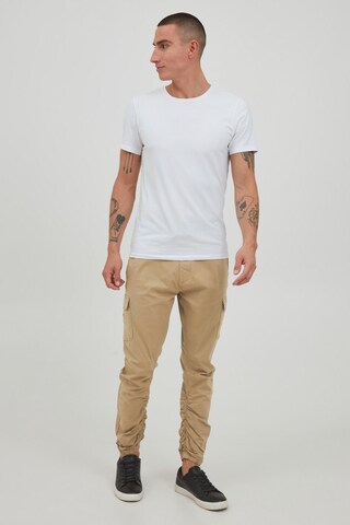 INDICODE JEANS Tapered Hose 'Gilmat' in Beige