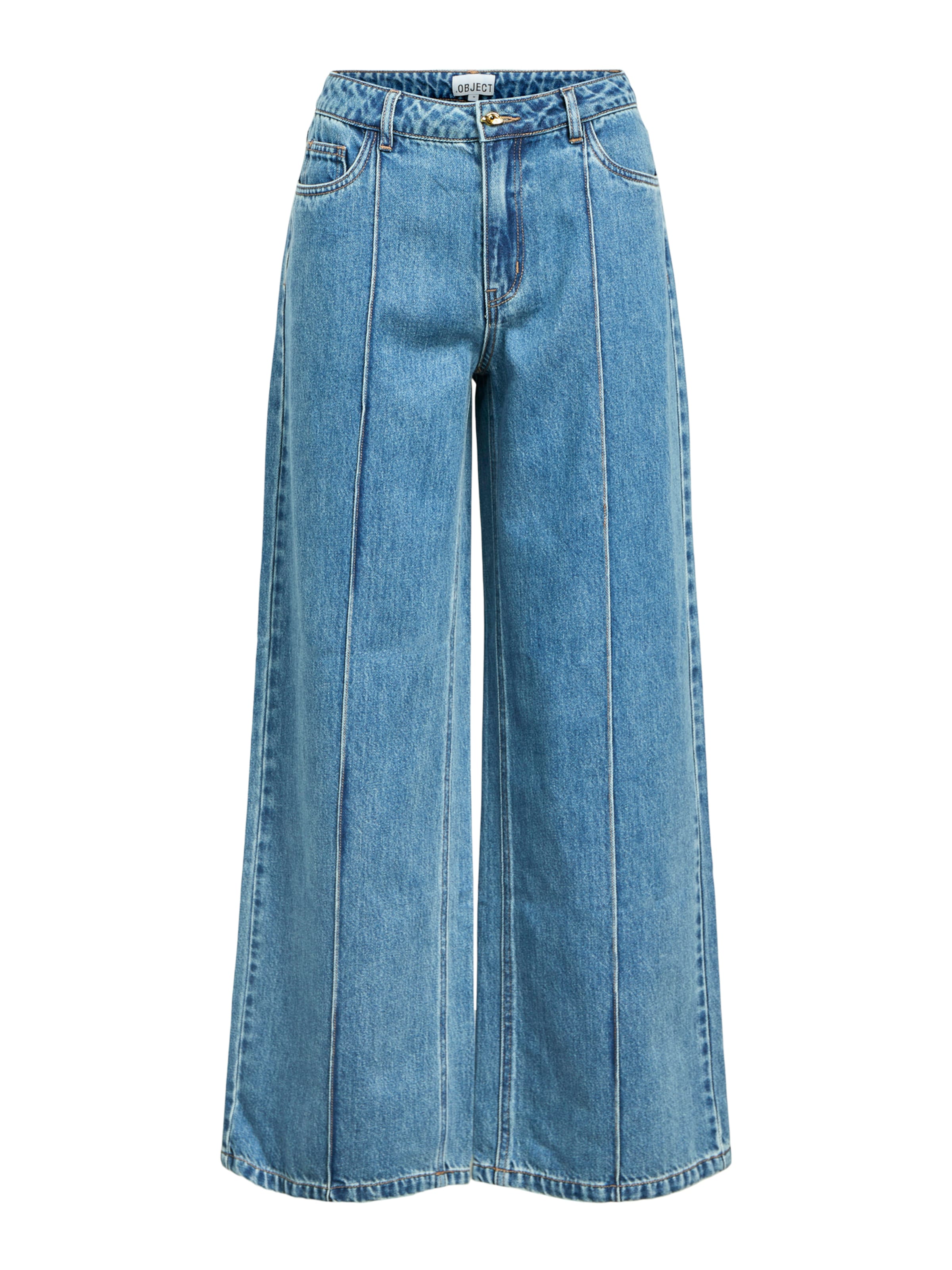 OBJECT Farkut 'OBJMoji Divona' värissä sininen denim, Tuotenäkymä