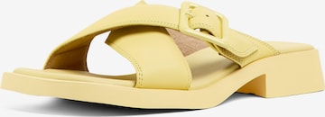 CAMPER Mules ' Dana ' in Yellow: front