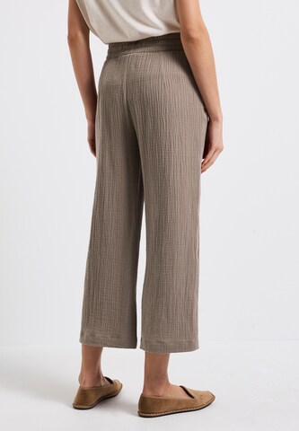 STREET ONE Wide leg Pants in Brown