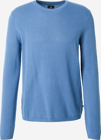 QS Pullover in Blau: Vorderseite
