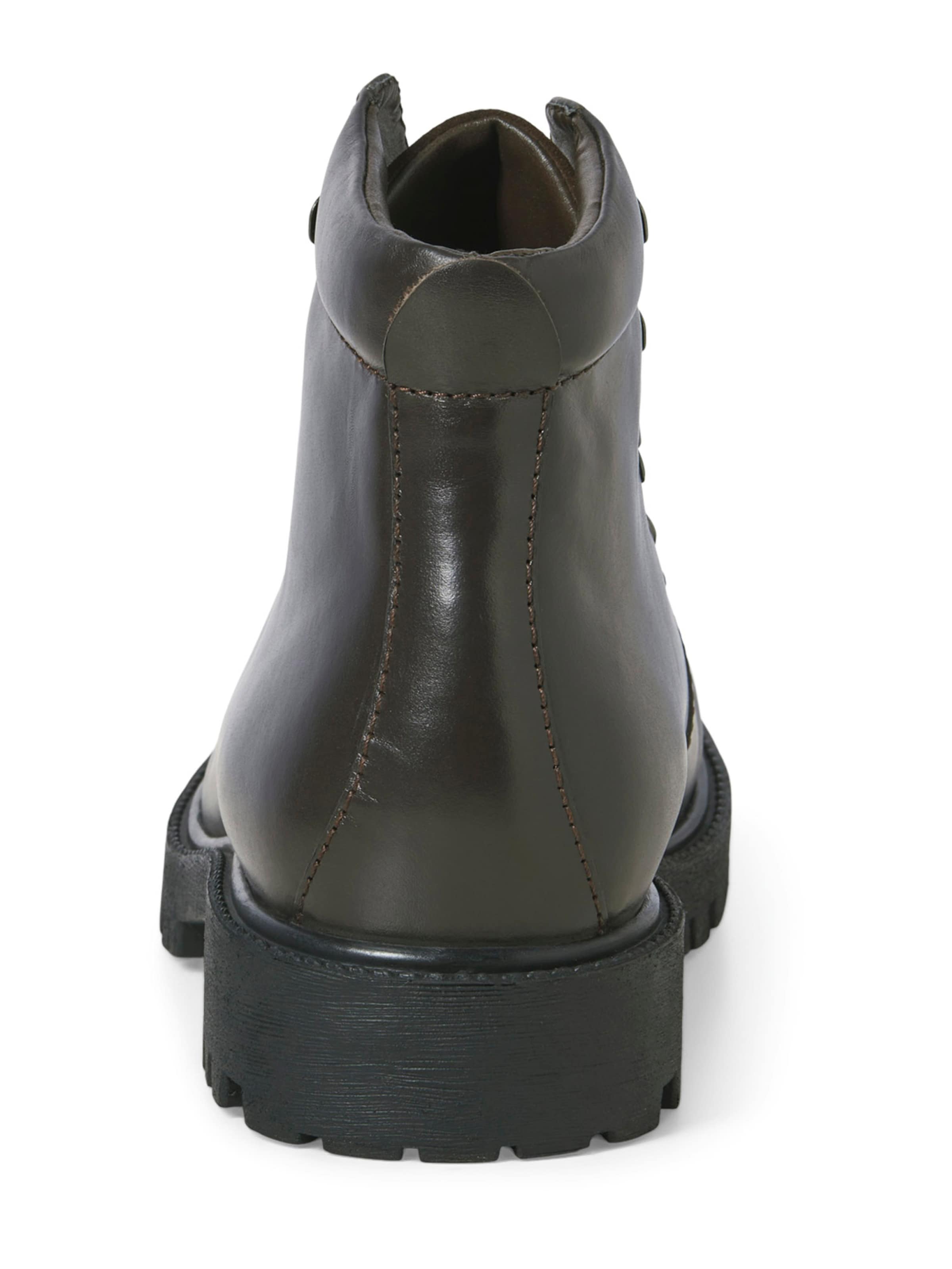 JACK & JONES Ботинки на шнуровке 'JFWDAMIAN' в Коричневый