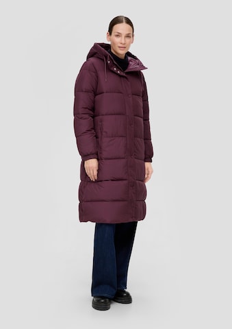 s.Oliver Winter Coat in Purple: front