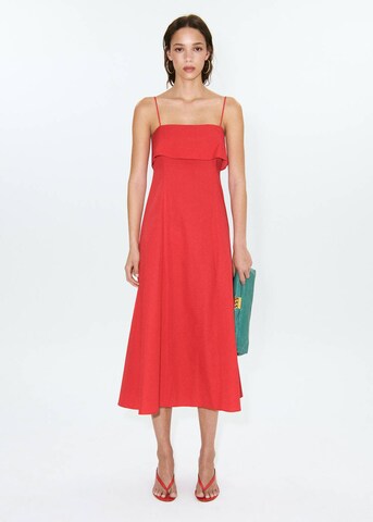 MANGO Kleid 'Nicola' in Rot: Vorderseite