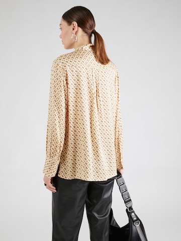 BOSS Black Blouse 'Bitoa' in Beige