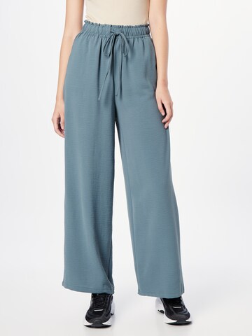 Wide Leg Pantalon 'Elin' ABOUT YOU en vert : devant