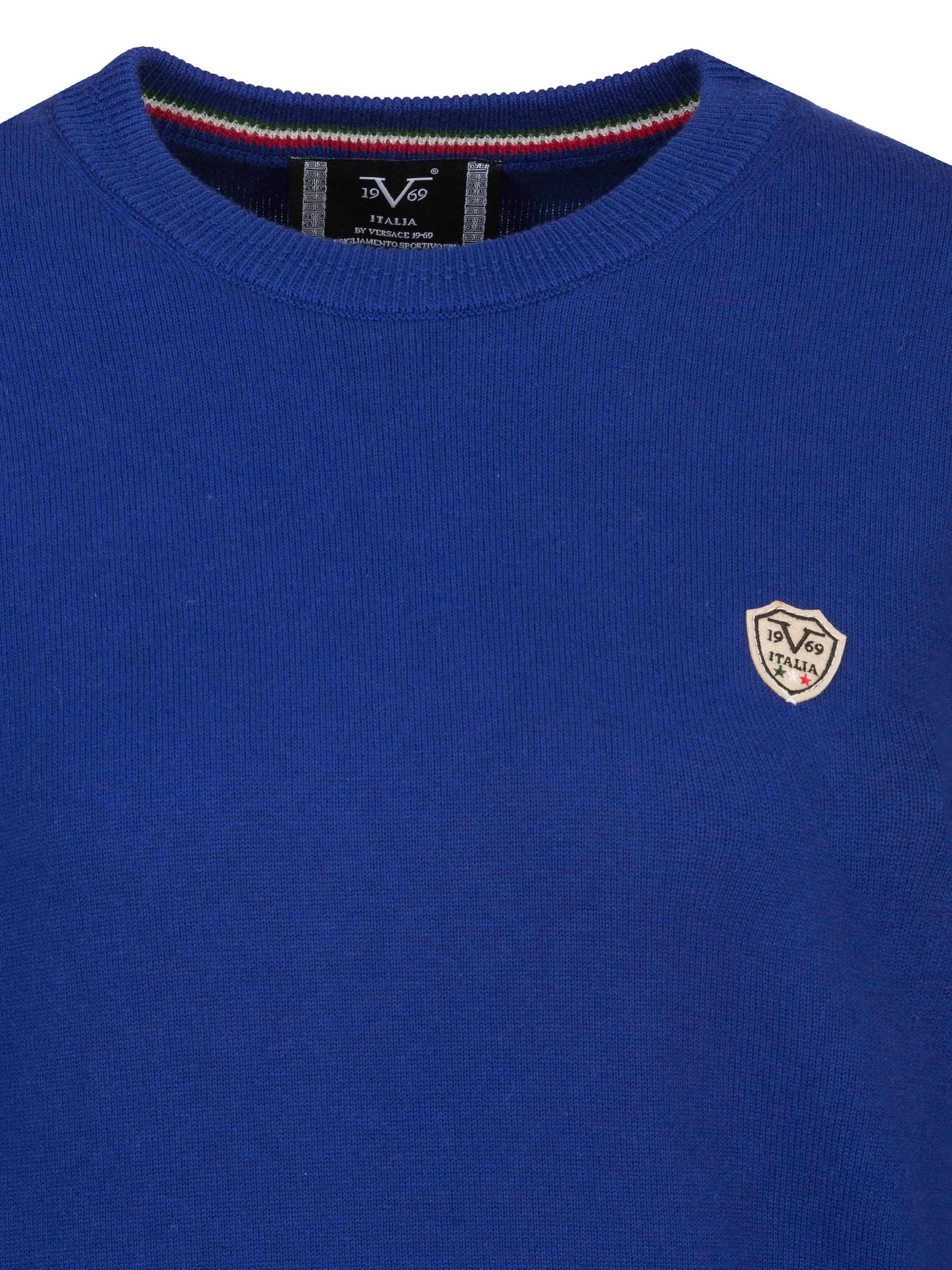 Pullover 'Tino' di 19V69 ITALIA in blu