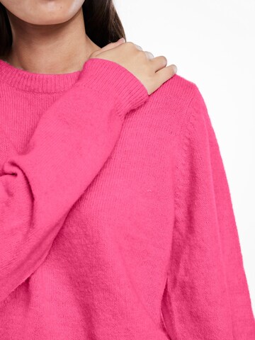 PIECES Pullover 'Karina' in Pink