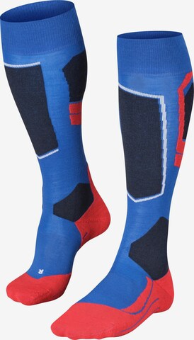 FALKE Athletic Socks 'SK4 Advanced' in Blue: front