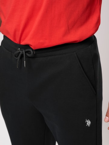 U.S. POLO ASSN. Tapered Bukser 'Terkel' i sort