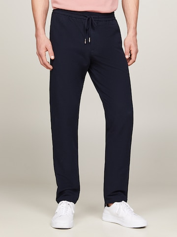 TOMMY HILFIGER Regular Broek in Blauw: voorkant