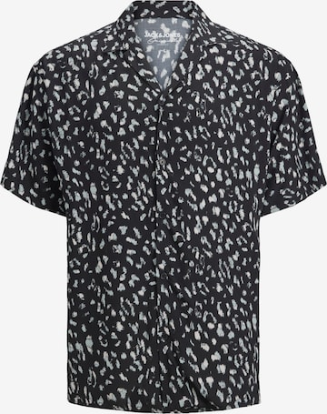 JACK & JONES - Ajuste regular Camisa 'LUKE' en gris: frente