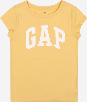 Maglietta di GAP in giallo: frontale