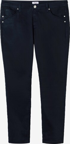 SHEEGO Skinny Pants in Blue: front