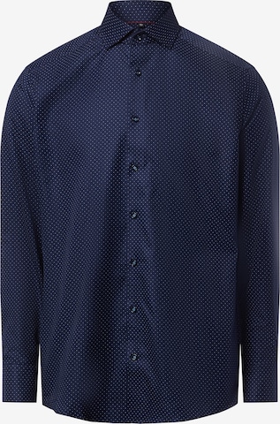 Finshley & Harding Businesshemd in Blau: Vorderseite