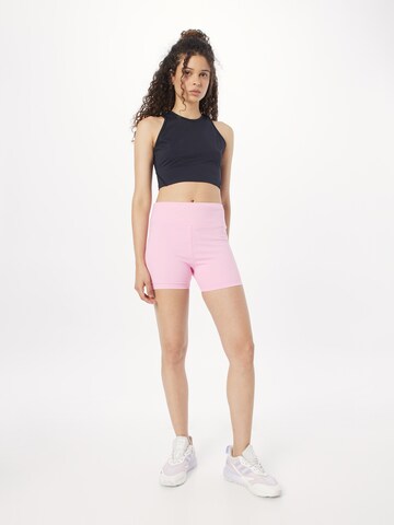 Juicy Couture Sport Skinny Urheiluhousut 'LIZA' värissä vaaleanpunainen