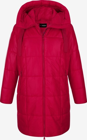 MIAMODA Between-Season Jacket in Pink: front