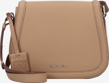 Burkely Crossbody Bag in Brown: front