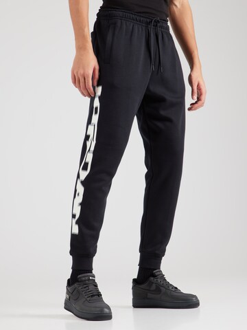 Effilé Pantalon 'HBR FLC' Jordan en noir : devant