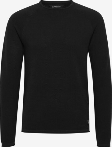 11 Project Sweater 'Dacio' in Black: front